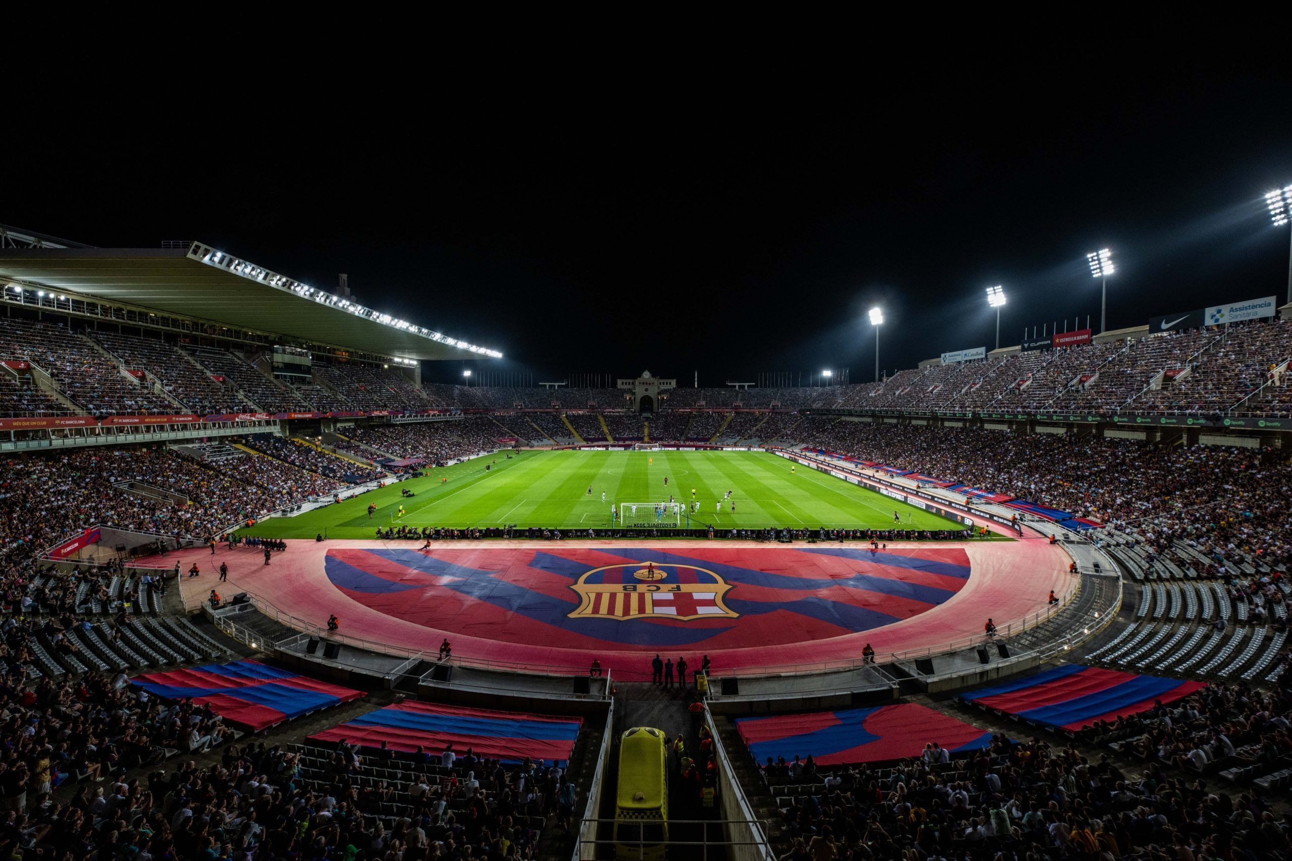 Estadio Olimpico Lluis Companys, Barcelona.
