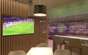 Zona VIP del futuro Camp Nou, centro del conflicto contable del Barça