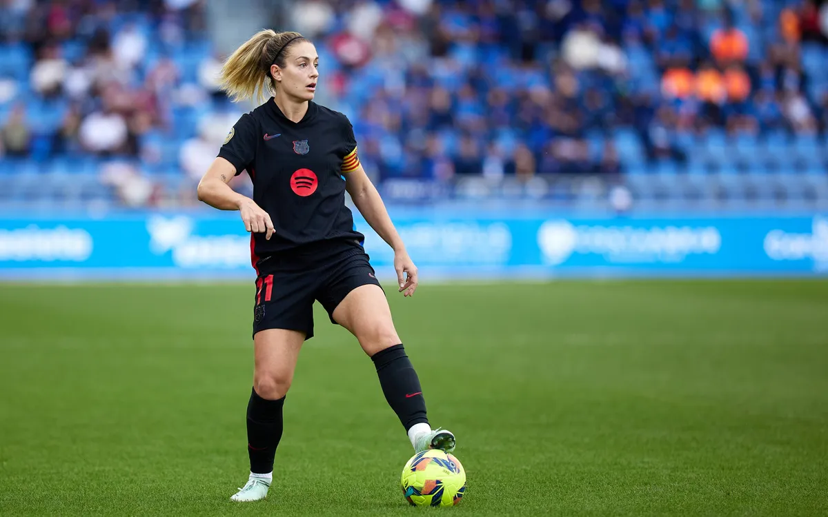 Alexia Putellas en el Costa Adeje Tenerife - FC Barcelona Femení