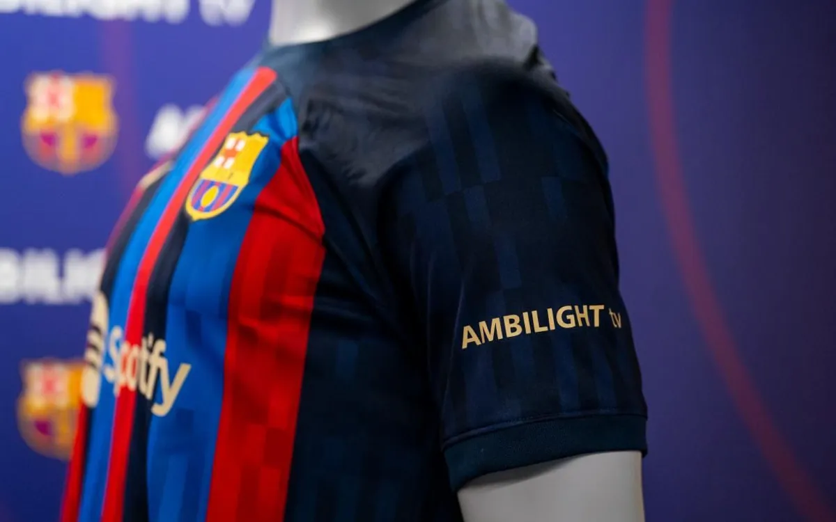 MIDEA sustituirá a Ambilight TV en la manga de la camiseta del FC Barcelona
