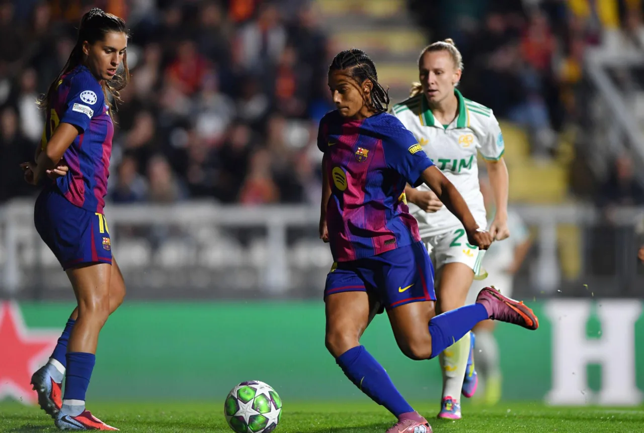 Gol de Esmee Brugts - Crónica Roma-Barça