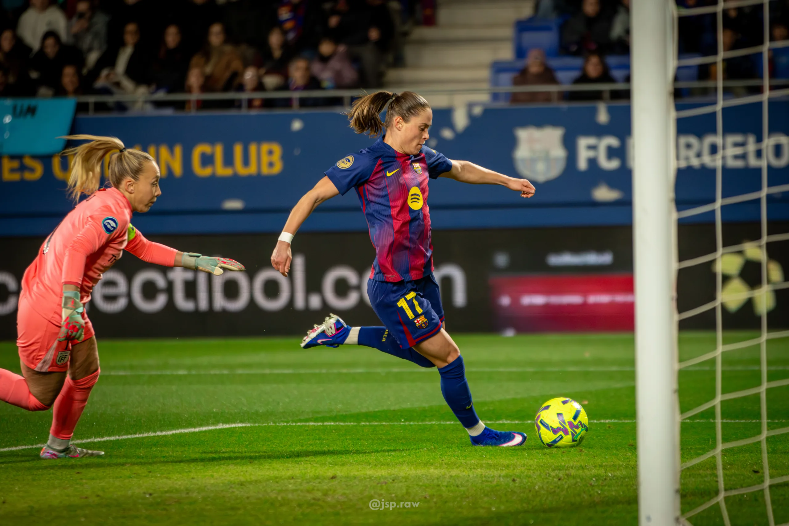 Ewa Pajor llega en racha goleadora a este Barça Femenino-Atlético de Madrid.