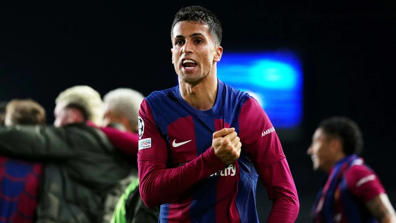 Joao Cancelo en su primera etapa como jugador del FC Barcelona