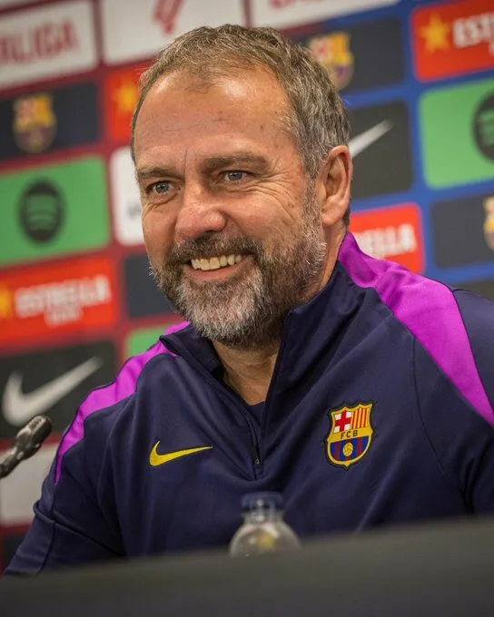 Rueda de prensa Hansi Flick previa al Racing de Santander-FC Barcelona. Imagen FCBarcelona