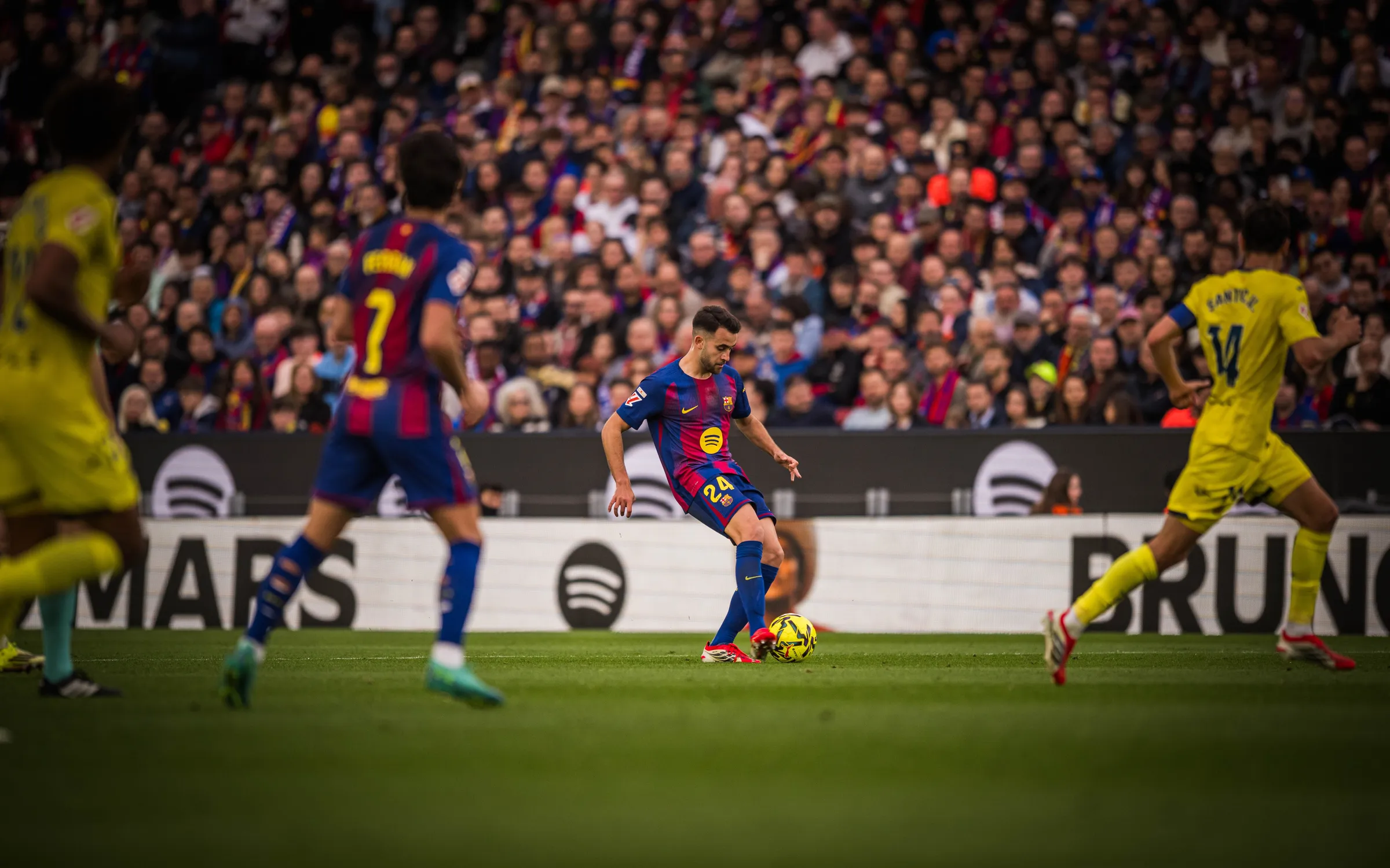Eric García en el Barça-Villarreal | Imagen FC Barcelona