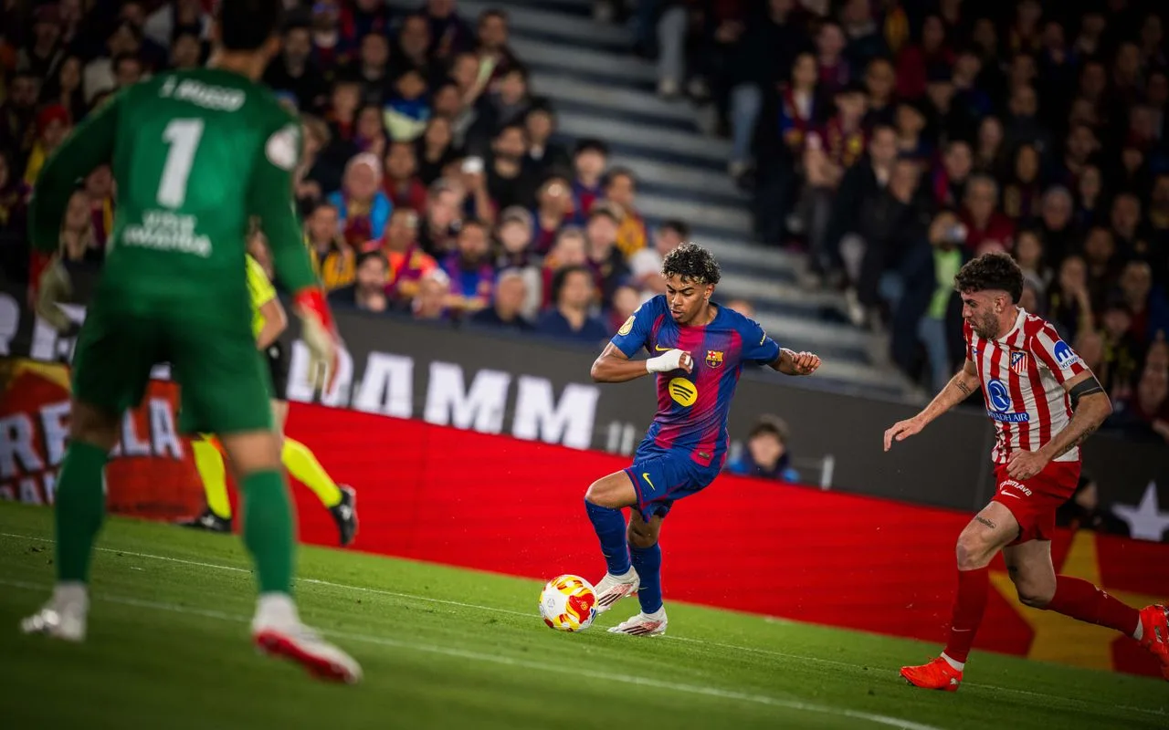 El Barça ganó pero no le alcanzó para remontar ante el Atlético de Madrid en la Copa del Rey.