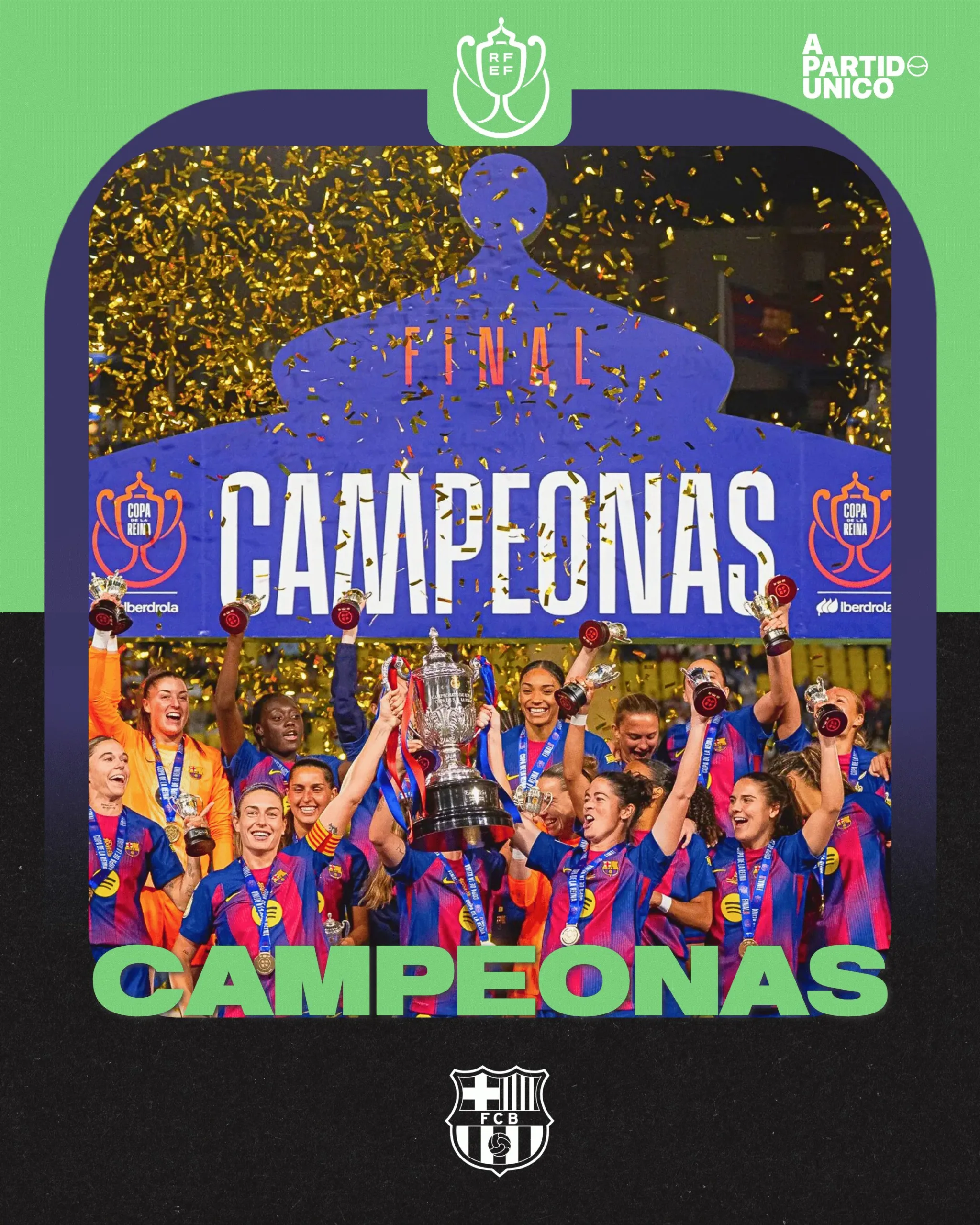 Barça Femenino campeonas Copa de la Reina 2026