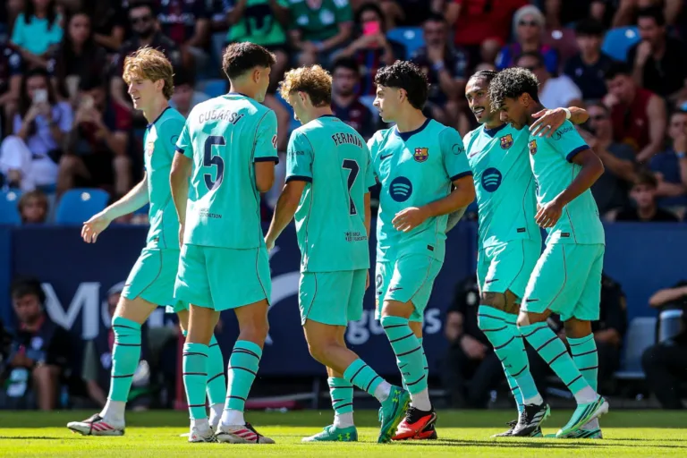 Levante 2-4 Barça en la jornada 5 de LaLiga