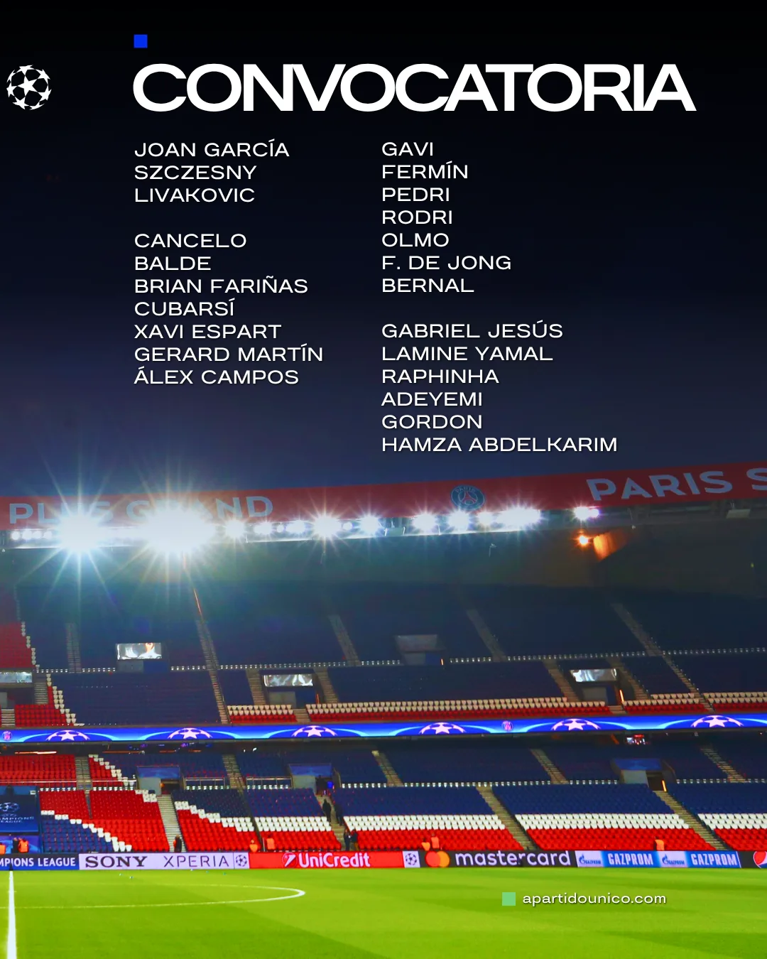 Previa del PSG-Barça de Champions League en París
