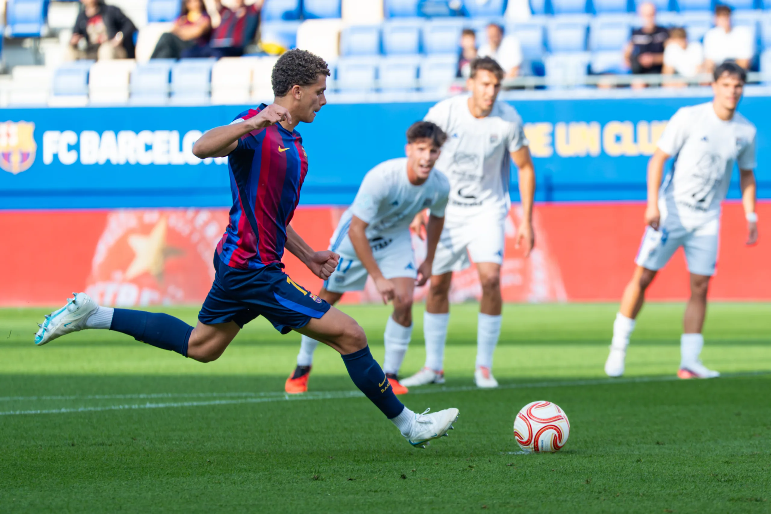 Barça Atlètic 2-1 Utebo en el Estadi Johan Cruyff