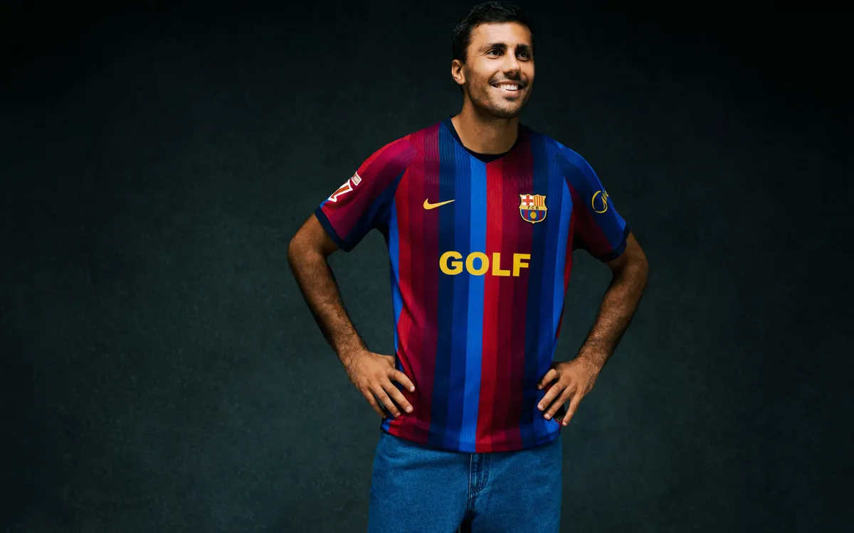 Camiseta del Barça con Tyler, The Creator y GOLF WANG para el Clásico