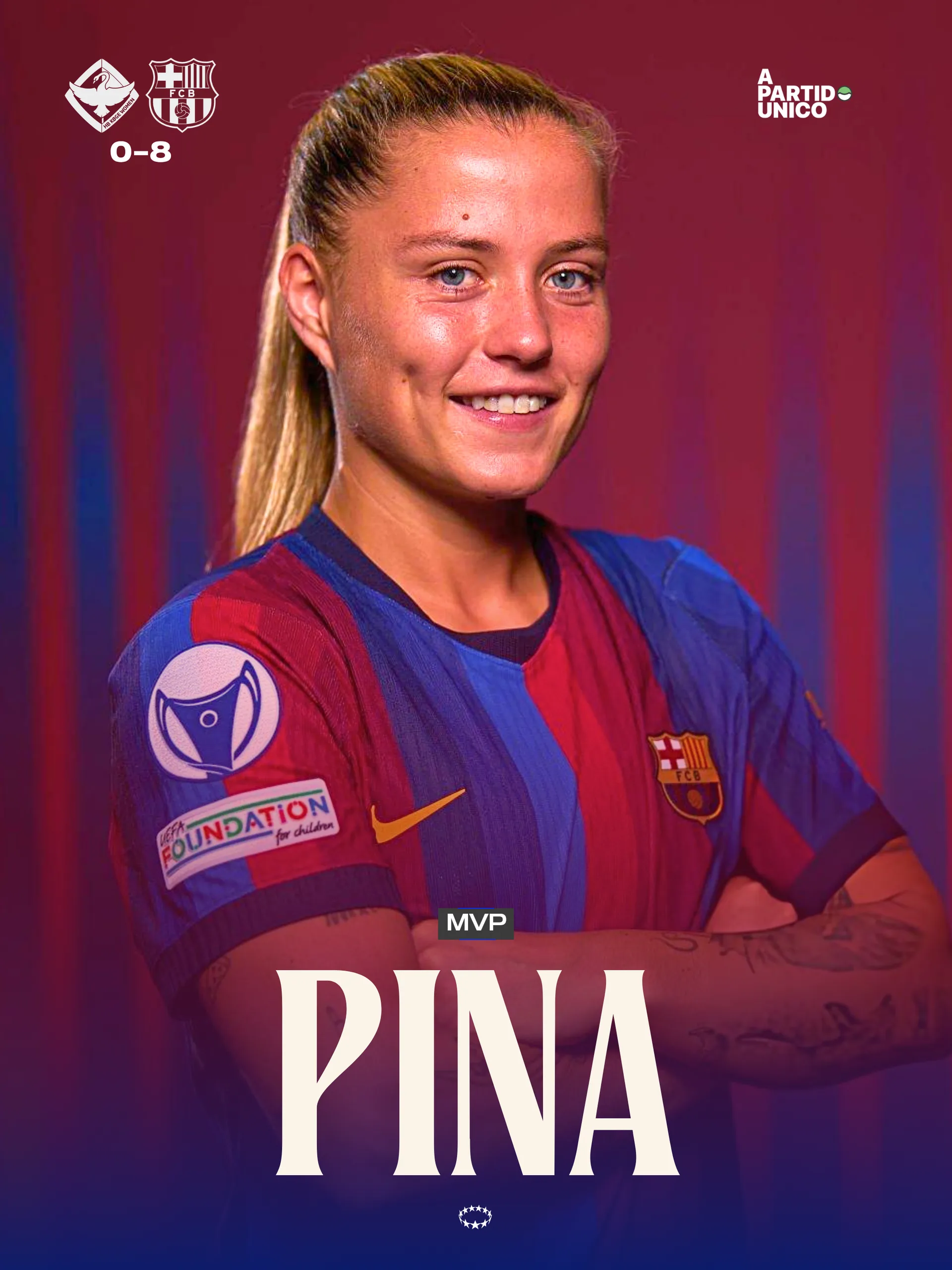 Køge 0-8 Barça Femenino en la Champions League